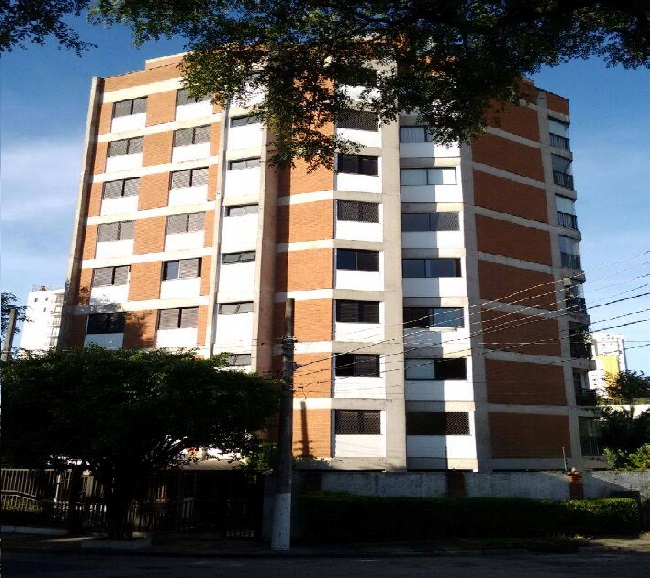 Fachada pintada e restaurada - Edifício Porto Fino