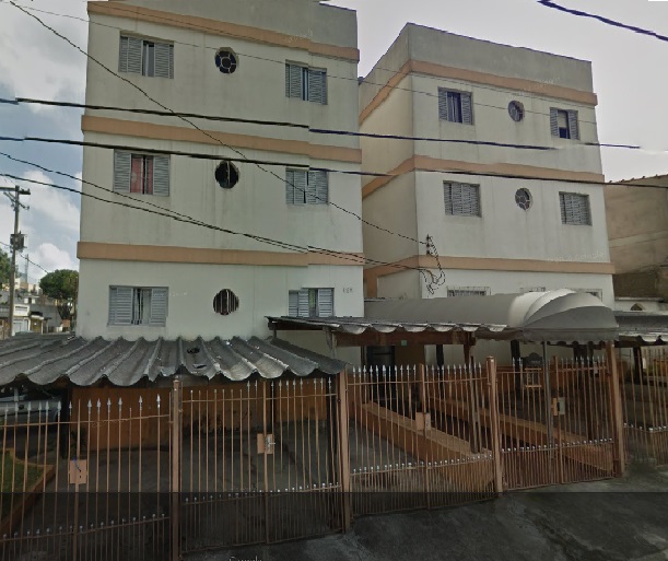 Fachada pintada e restaurada - Edifício João